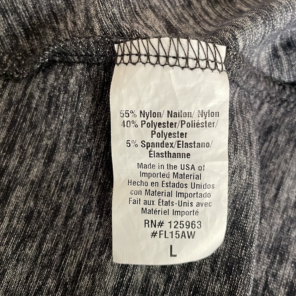 Beyond Yoga Gray Cloud Drape Cardigan Size Large - Picture 9 of 10
